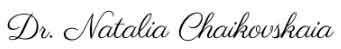 Dr. Natalia Chaikovsaksis